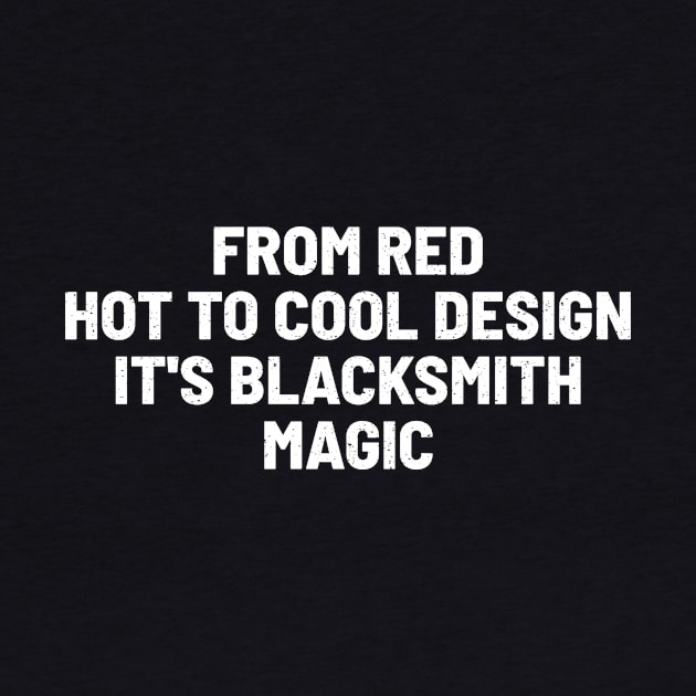 From Red Hot to Cool Design It's Blacksmith Magic by trendynoize